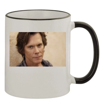 Kevin Bacon 11oz Colored Rim & Handle Mug