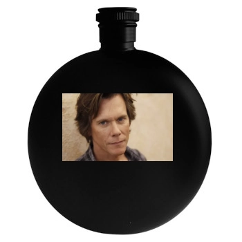 Kevin Bacon Round Flask