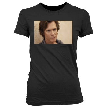 Kevin Bacon Women's Junior Cut Crewneck T-Shirt