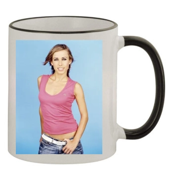 Annemarie Warnkross 11oz Colored Rim & Handle Mug