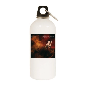 Annie Lennox White Water Bottle With Carabiner