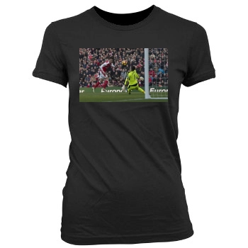 FC Arsenal Women's Junior Cut Crewneck T-Shirt