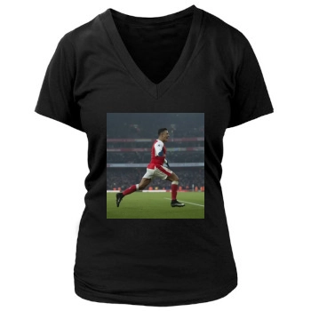 FC Arsenal Women's Deep V-Neck TShirt