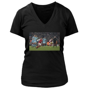 FC Arsenal Women's Deep V-Neck TShirt