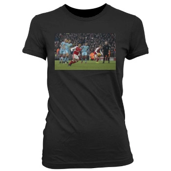 FC Arsenal Women's Junior Cut Crewneck T-Shirt