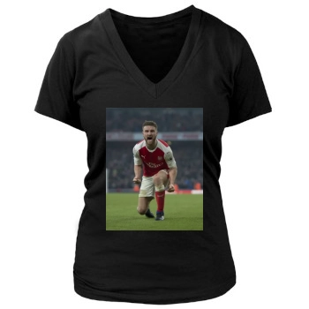 FC Arsenal Women's Deep V-Neck TShirt