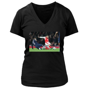 FC Arsenal Women's Deep V-Neck TShirt