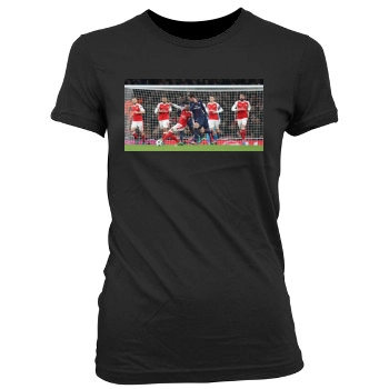 FC Arsenal Women's Junior Cut Crewneck T-Shirt