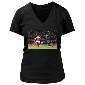 FC Arsenal Women's Deep V-Neck TShirt