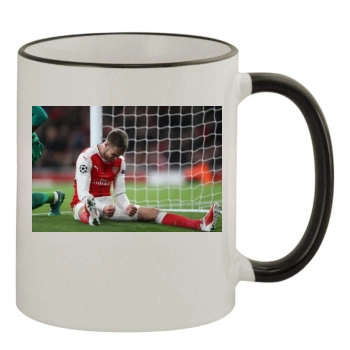 FC Arsenal 11oz Colored Rim & Handle Mug