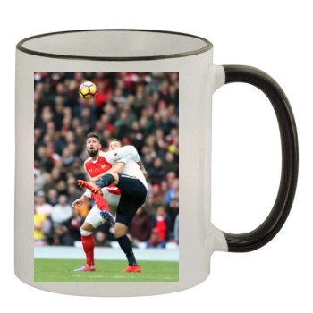 FC Arsenal 11oz Colored Rim & Handle Mug