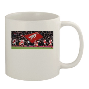 FC Arsenal 11oz White Mug