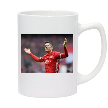 FC Bayern Munich 14oz White Statesman Mug