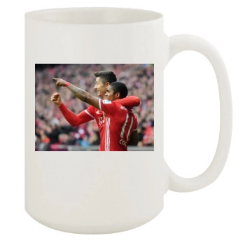 FC Bayern Munich 15oz White Mug