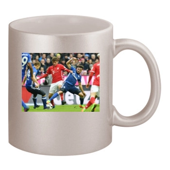 FC Bayern Munich 11oz Metallic Silver Mug