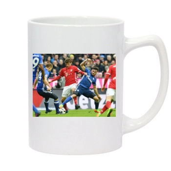 FC Bayern Munich 14oz White Statesman Mug