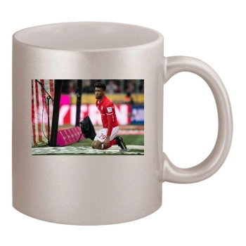 FC Bayern Munich 11oz Metallic Silver Mug