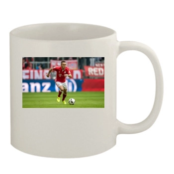 FC Bayern Munich 11oz White Mug