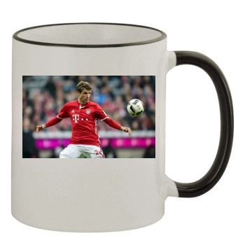 FC Bayern Munich 11oz Colored Rim & Handle Mug