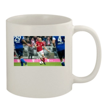 FC Bayern Munich 11oz White Mug