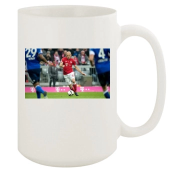 FC Bayern Munich 15oz White Mug