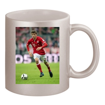 FC Bayern Munich 11oz Metallic Silver Mug