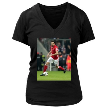 FC Bayern Munich Women's Deep V-Neck TShirt