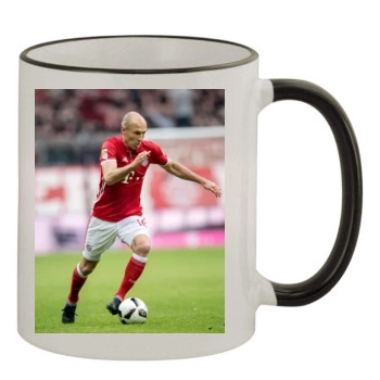 FC Bayern Munich 11oz Colored Rim & Handle Mug