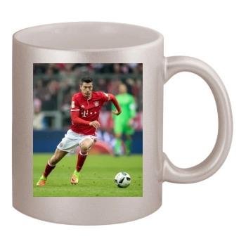 FC Bayern Munich 11oz Metallic Silver Mug