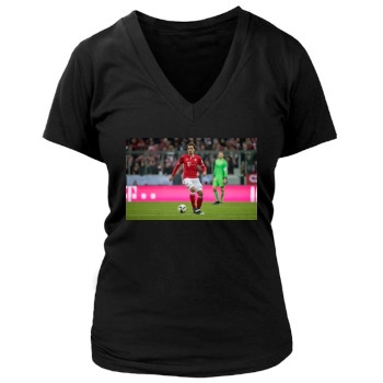 FC Bayern Munich Women's Deep V-Neck TShirt