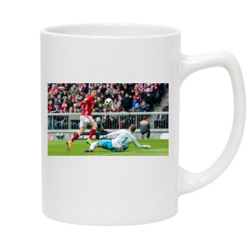 FC Bayern Munich 14oz White Statesman Mug