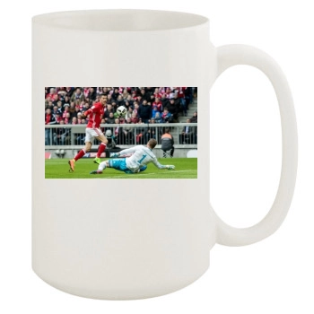 FC Bayern Munich 15oz White Mug