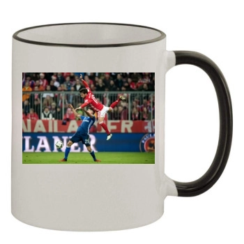 FC Bayern Munich 11oz Colored Rim & Handle Mug