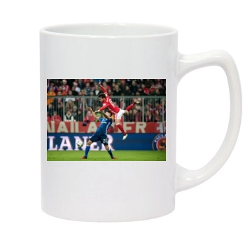 FC Bayern Munich 14oz White Statesman Mug