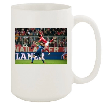 FC Bayern Munich 15oz White Mug