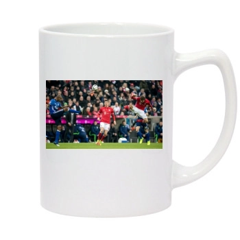 FC Bayern Munich 14oz White Statesman Mug