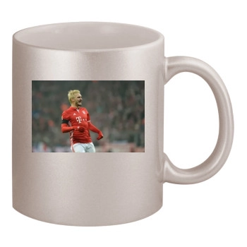 FC Bayern Munich 11oz Metallic Silver Mug