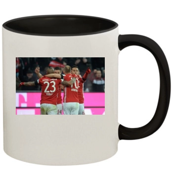 FC Bayern Munich 11oz Colored Inner & Handle Mug