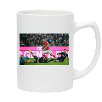 FC Bayern Munich 14oz White Statesman Mug