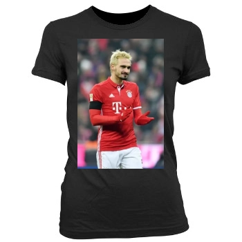 FC Bayern Munich Women's Junior Cut Crewneck T-Shirt