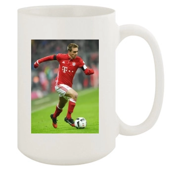 FC Bayern Munich 15oz White Mug