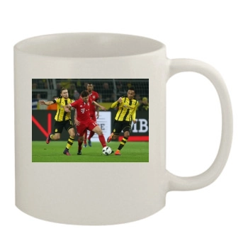 FC Bayern Munich 11oz White Mug