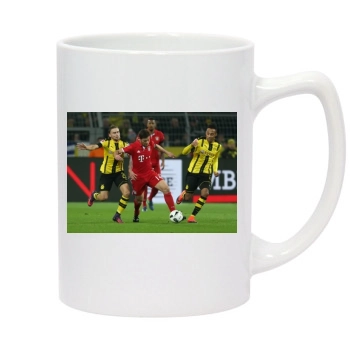 FC Bayern Munich 14oz White Statesman Mug