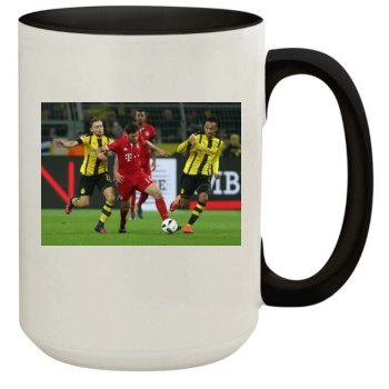 FC Bayern Munich 15oz Colored Inner & Handle Mug