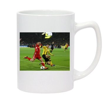 FC Bayern Munich 14oz White Statesman Mug