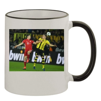 FC Bayern Munich 11oz Colored Rim & Handle Mug