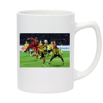 FC Bayern Munich 14oz White Statesman Mug