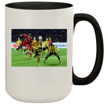 FC Bayern Munich 15oz Colored Inner & Handle Mug