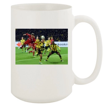 FC Bayern Munich 15oz White Mug