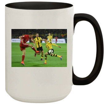 FC Bayern Munich 15oz Colored Inner & Handle Mug